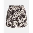 thumbnail image 6 of Time and Tru Women's Linen Blend Shorts, Sizes XS-XXXL, 6 of 6