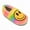Rainbow, variant on Cute Smile Face Slippers for Women Men Retro Slip-on Plush Happy Face Slippers Warm Soft Fuzzy Socks Shoes for Indoor Outdoor