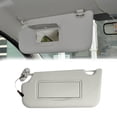 thumbnail image 2 of Car Left Driver & Right Passenger Side Sun Visor With Makeup Mirror, For Ford Focus 2012 2013 2014 2015 2016 2017 2018 Replacement Sunshade Sun With Light -Main driver-left, 2 of 5
