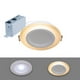 thumbnail image 1 of Lámpara empotrable empotrable sin tubo, color blanco, 15 cm, LED, 12 W, 120 V, 1 of 1