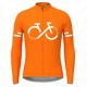 thumbnail image 4 of Maillot de ciclismo de manga larga de otoño, camisetas de ciclismo transpirables de secado rápido para hombre, ropa para deportes al aire libre, ciclismo de montaña y carretera, 4 of 5