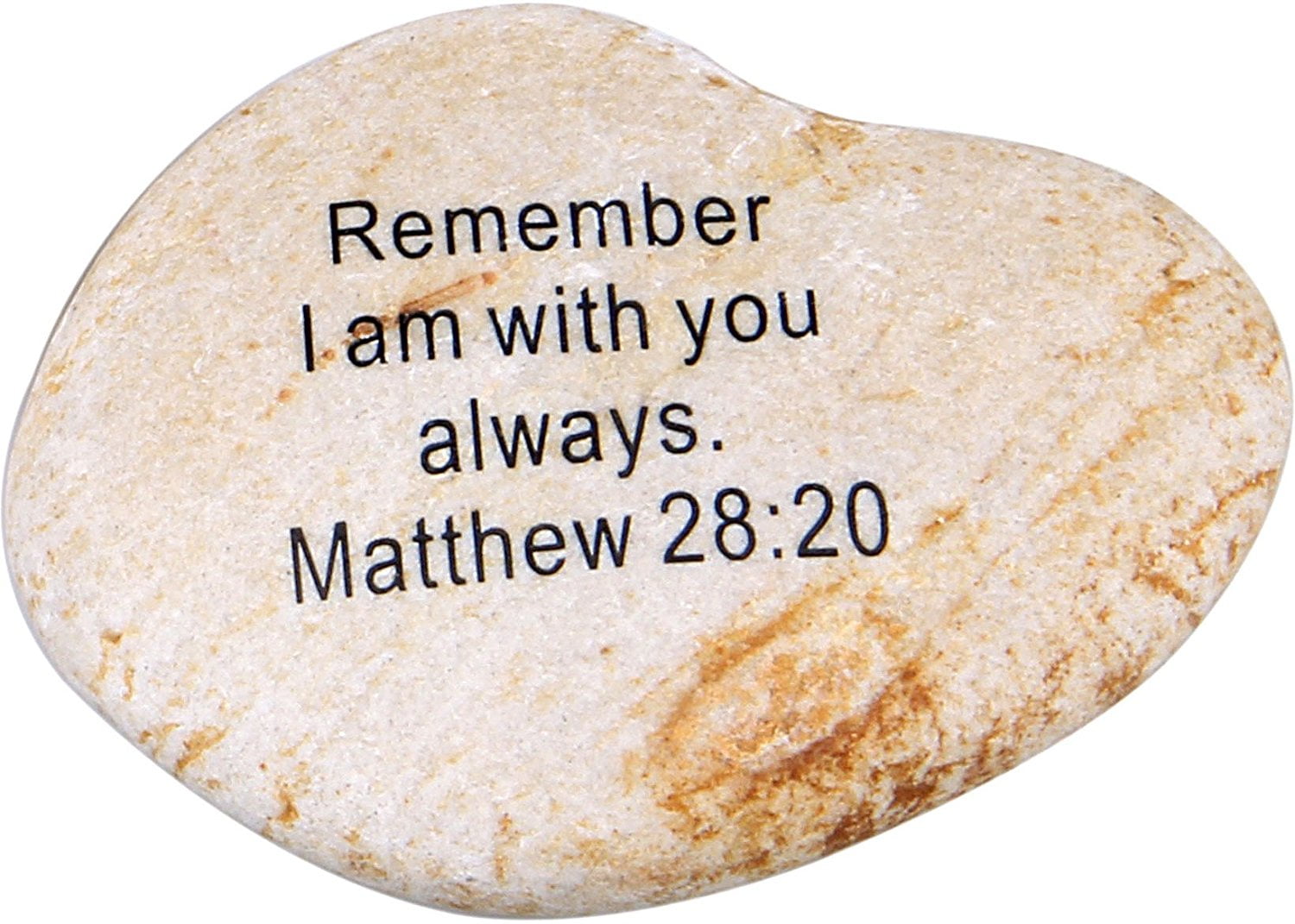 Extra Large Engraved Inspirational Scripture Biblical Natural Stones