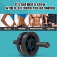 thumbnail image 3 of RKSTN Tpr Abdominal Muscle Wheel Abdominal Muscle Training Wheel Home Fitness Equipment for Male and Female Two Rounds of Flame Abdominal Training Roller Strength Muscle Burning, 3 of 6