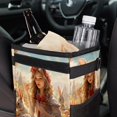 thumbnail image 6 of Easter Foldable Car Garbage Can with Lid, Leak-proof, Hanging Storage Bag - Trash Can for Car, Mini Trash Can, 6 of 6