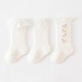 thumbnail image 4 of Baby Knee High Socks Non Slip Grip Ankle Socks Ruffled Long Stockings for Infants Toddlers Kids Boys Girls Spring, 4 of 9