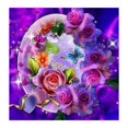 thumbnail image 1 of Cuadros Decorativos 5D bricolaje taladro completo diamante pintura flores hermosas punto de cruz bordado JShteea Nuevos Originales, 1 of 6