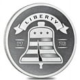 thumbnail image 2 of Roll of 20 - 1 oz Asahi Liberty Bell Silver Round .999 Fine, 2 of 4
