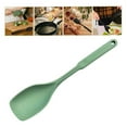 thumbnail image 2 of Large Silicone Cooking Spoon Set - Non-Stick Solid Utensils with Deep Bowl and Measurement Marks for Mixing Serving Draining Scooping and Scraping Kitchen Tasks, 2 of 7