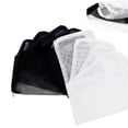 thumbnail image 1 of Paquete de 10 bolsas de filtro de acuario reciclables para carbón activado, biosferas, cerámica, 1 of 5