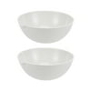 150ml Porcelain Round Form with Spout Dish Basin 2 Pack