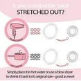 thumbnail image 7 of Invisibobble Disney Princess Cinderella Hair Accessories Bundle, 10-Piece Set - HairHalo Adjustable Headband, No-Ouch Coil Traceless Hair Ties, Sprunchie Spiral Hair Ring Scrunchie Stylish Bracelet, 7 of 7