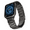 Black, variant on WITHit Black Stainless Steel Link Band for the Apple Watch®, Fits all Apple Watch® Series and Sizes, Unisex