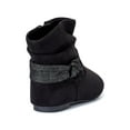 thumbnail image 2 of Wonder Nation Glitter Bow Slouch Boot (Infant Girls), 2 of 6