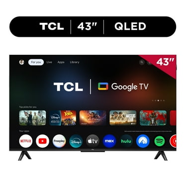 TCL 43" Q Series (NEW 2025)  4K UHD HDR QLED Smart TV with Google TV – 43Q51K