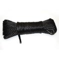 thumbnail image 1 of Black 1/4"*50ft Synthetic Winch Rope, ATV Winch Line,Kevlar Winch Cable,Warn Winch Rope 6mm ,Easy to Use, 1 of 5