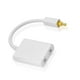 thumbnail image 1 of Cable Adaptador Divisor De Audio Optico Digital Toslink De Doble Puerto Con Conectores De Oro De 24 Quilates, Conectores De Metal Pesado, 1 of 7
