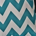thumbnail image 5 of Noble House Ernest Zig Zag Striped Rectangular Throw Pillow in Teal (Set of 2), 5 of 15