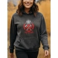 thumbnail image 3 of Outdoor Firefighter Hoodie for Men and Women, Unisex Pullover Hooded Sweatshirt, Comfortable Cotton Poly Blend, Casual Everyday Wear, 3 of 5