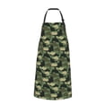 thumbnail image 2 of Lsque Camouflage Shark Waterproof Apron Chef Aprons for Men Heavy Duty Chemical Work Apron Extra Long Grilling Aprons with Adjustable Bib Apron, 2 of 9