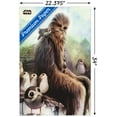 thumbnail image 3 of Star Wars: The Last Jedi - Wookiee And Porg Wall Poster, 22.375" x 34", 3 of 4