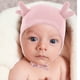 thumbnail image 2 of Gorro de punto cálido para bebé recién nacido, para niños y niñas de 0 a 6 meses, suave, acogedor y elástico, para invierno, para clima frío, 45-49 cm, 2 of 8