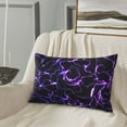 thumbnail image 6 of Binfone Galaxy Lightning Standard Size Pillowcase, Long Staple Pure Cotton Envelope Closure Pillow Cover (Pillow core not included),20"x30", 6 of 7