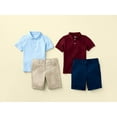 thumbnail image 2 of Wonder Nation Boys School Uniform Flat Front Shorts, Sizes 4-18 & Husky, 2 of 4