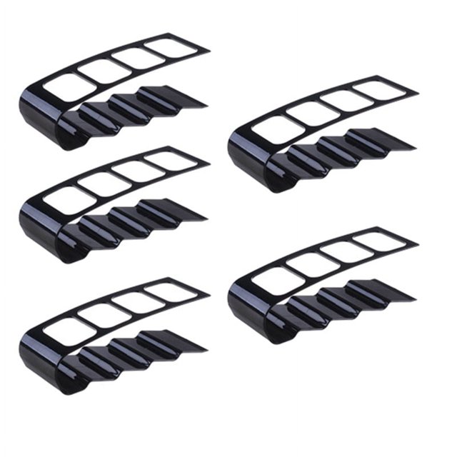 TV Control Remoto de Pie Electrodomésticos Control Remoto de Almacenamiento Rack Soporte de Escritorio Sala de Estar Oficina Negro