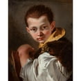 thumbnail image 2 of Giovanni Battista Tiepolo 20x24 Gold Ornate Framed and Double Matted Museum Art Print Titled - Boy Holding a Book (Portrait of Lorenzo Tiepolo) (About 1747-1750), 2 of 4