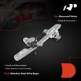 thumbnail image 4 of A-Premium Electric Power Window Regulator with Motor Compatible with Cadillac ATS 2013-2018, Rear Left Driver Side, 4 of 6