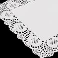 thumbnail image 3 of chockeie Rectangular Lace Paper Doily 37 x 26cm White Paper Doily (150 Count), 3 of 5