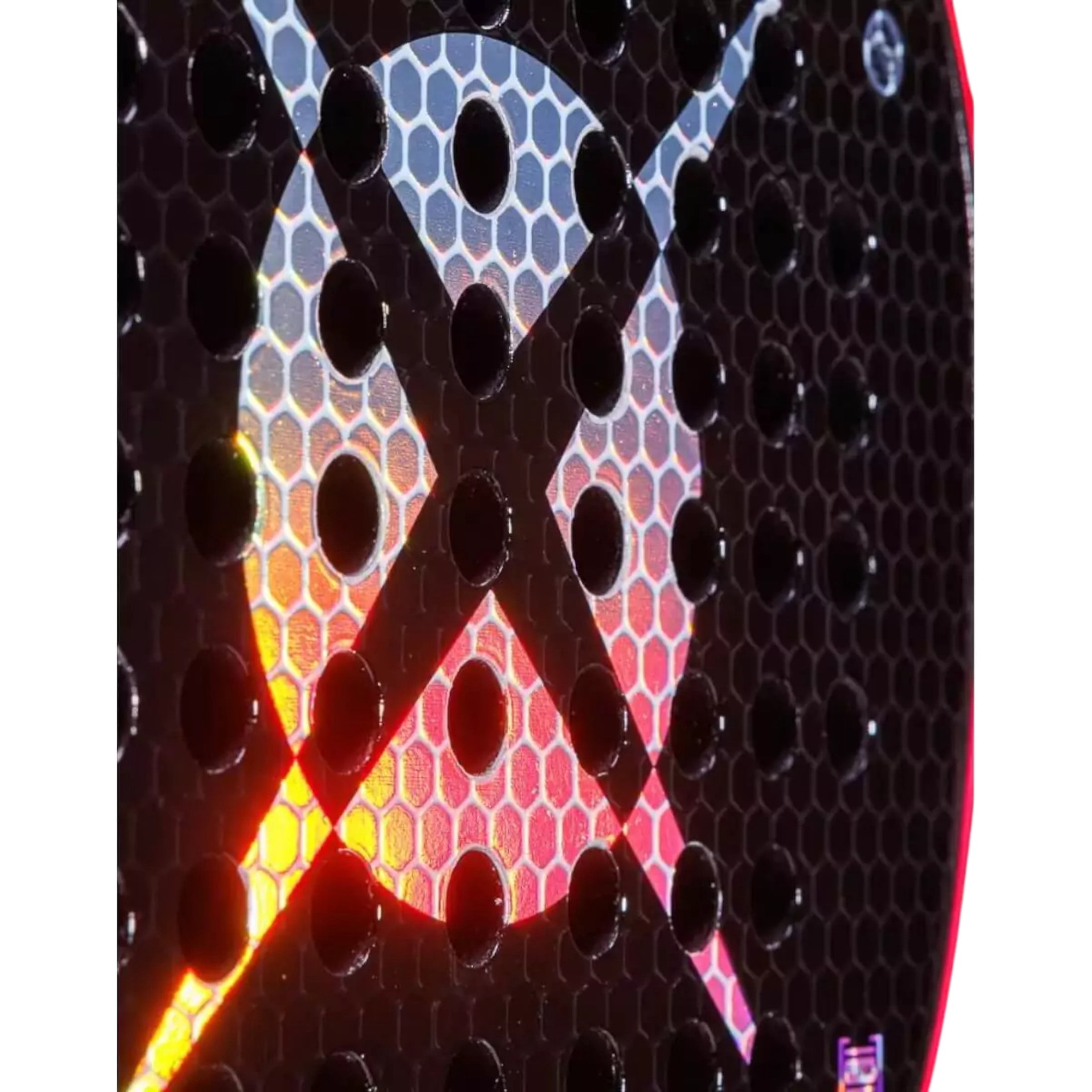 Heroes RS2 2025 Padel Racket 18K Carbon Silver Teardrop shape Advanced Mid Balance