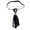 F, variant on Vintage College Styles Tie for Adult Teens Tassels Chain Plaids Neck Tie for Student Uniform Dressingup Clubwears Tie