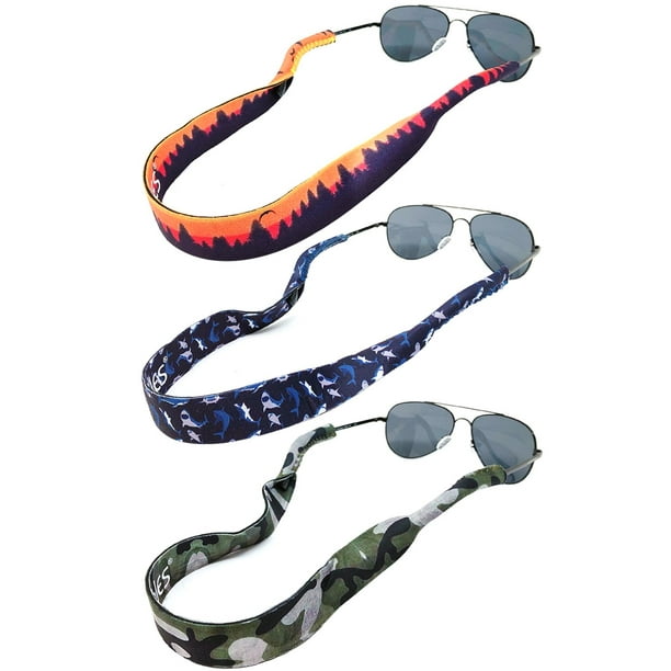 Wrapables Adjustable Eyewear Retainer, Sunglass Strap with Neoprene