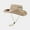 Khaki, variant on ZSQDM Breathable Wide Brim Boonie Hat Outdoor Mesh Cap for Travel Fishing beanie for Women Hat Rack Bucket Hats Shower Cap Reusable Waterproof