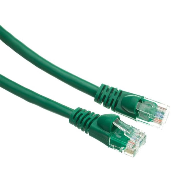 1 ft. Cat6 Red Ethernet Patch Cable, Snagless - Molded Boot