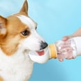 thumbnail image 4 of EGNMCR Portable Water Bottle For Dogs A Combined Drinking And Feeding Cup For Dogs Plastics Pets Feeding and drinking, 4 of 7