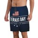 thumbnail image 2 of Balery Happy Veterans Day Traje de Baño Estilo Hawaiano para Hombre, Shorts de Secado Rápido con Bolsillos-Medium, 2 of 6