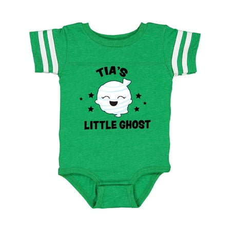 

Inktastic Cute Tia s Little Ghost with Stars Gift Baby Girl Bodysuit