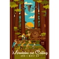 thumbnail image 4 of Muir Woods National Monument, California, The Mountains are Calling, Geometric Press (1000 Piece Puzzle, Size 19x27, Challenging Jigsaw Puzzle for Adults and Family, Made in USA), 4 of 4