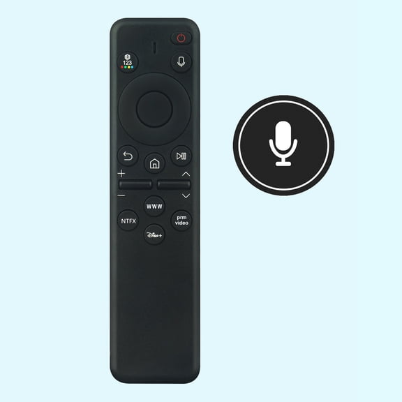 BN59-01432J Voice Replaced Remote fit for Samsung TV UN50CU8000 UN55CU8000 QN32Q60C QN43Q60C QA50QN90CAX QA55Q60CAG