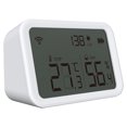 thumbnail image 2 of Tholdsy Sensor de condición de habitación inteligente Pantalla LCD eléctrica Temperatura ambiente Humedad Sensor de iluminación Asistente de voz Electrónica, 2 of 6