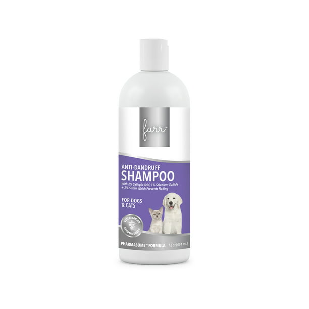 Furr Anti-Dandruff Shampoo 16 oz for Dogs & Cats - Walmart.com ...
