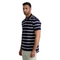 Chaps Men's Classic Fit Striped Cotton Jersey Polo Shirt, Sizes XS4XB