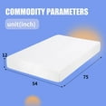 thumbnail image 2 of 12 Inches Cooling-Gel Memory Foam Mattress Medium Firm Feel Memory Foam Mattress Bed in a Box CertiPUR-US Certified, Full, 2 of 8