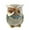 Silver, variant on MAGIDEAL Owl Statue Collectable Resin Art Figurine for Walkway Living Room Countertop White