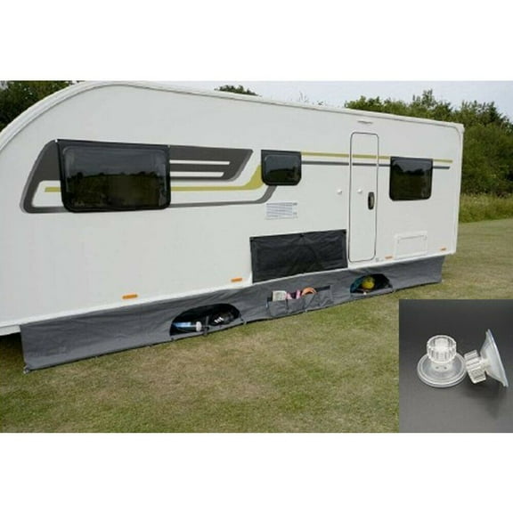 Tekuisi 10pcs High-Grip Awning Suction Cup Fixing Pads Caravan/Motorhome Hooks Car Camping Tarpaulin Accessories