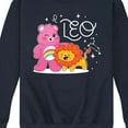 thumbnail image 3 of Care Bears - Leo Cheer Bear - Men's Crew Fleece Sweatshirt, 3 of 5