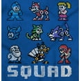 thumbnail image 2 of Mega Man Squad Goals Game Characters Zip Up Hoodie Men's Women's Brisco Brands M, 2 of 6