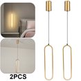 thumbnail image 1 of Lámpara Minimalista Candelabro Nórdico Cgtredaw Tricromático Dorado, 1 of 9
